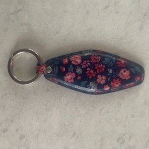 Cath Kidston Floral Key Chain NWT